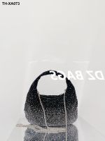 Female sense of the new 2022 senior ShanZuan gradient diamond bag worn alar portable hand carry large capacity female