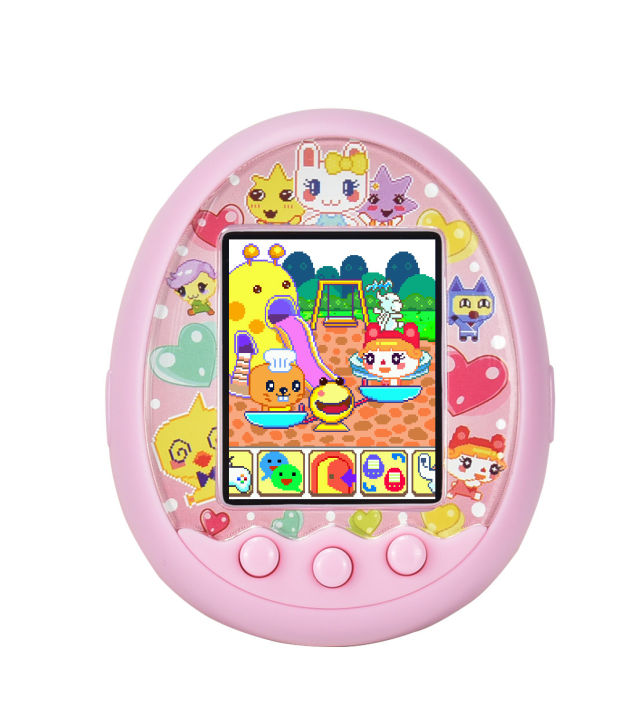 หน้าจอสัมผัสอิเล็กทรอนิกส์-tamagotchis-โต้ตอบของเล่น-วัสดุ-abs-สีสัน-หน้าจอดิจิตอลที่มีสีสัน-e-กว่า6ปี