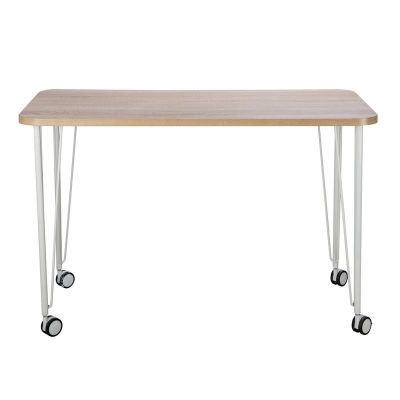 ( โปรโมชั่น++) คุ้มค่า FURRADEC โต๊ะทำงาน สีไวท์โอ๊ค เฟอร์ราเดค CT-8662 ราคาสุดคุ้ม โต๊ะ ทำงาน โต๊ะทำงานเหล็ก โต๊ะทำงาน ขาว โต๊ะทำงาน สีดำ