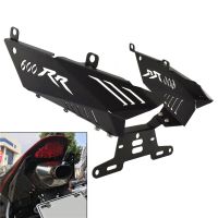 Motorcycle Parts Black Rear License Number Frame Registration Plate Holder Bracket Tail Tidy Fender Eliminator Exhaust Guard Cover Protector For HONDA CBR600RR CBR 600 RR 600RR F5 PC40 2007 2008 2009 2010 2012