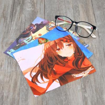 ۩℡♝ 50pcs/lot Glasses Cleaning Heat Press Transfer Sublimation Lens Cloth Blank DIY Fabric Lens Cloth White Glasses Cloth