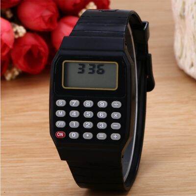 【CW】 Student/Children Calculator Digital Wear Wrist Kids Smartwatch