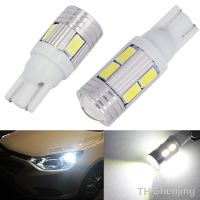 ♘◙ 1 PCS T10 W5W 194 LED Signal Light 5630 SMD 12V 7000K White Car Interior Dome Trunk Wedge Side Clearance License Plate Lamps