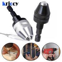 【DT】hot！ Keyless Chuck Screwdriver Driver 1/4  Shank Bit Change Convertor