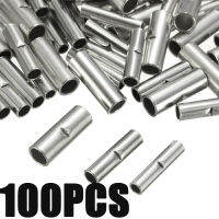 100 ชิ้นทองแดงเคลือบดีบุกวัสดุ Uninsulated Terminal 0.5mm2-6.0mm2 Ferrules ปลายสายไฟสายไฟขั้วต่อ CRIMP-Shief