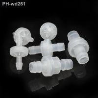 Diameter 3mm 4mm 5mm 6mm 8mm 10mm 12mm Plastic Check Valve One-Way Pagoda Inline Non-Return Gas Liquid Water Fluid Stopper