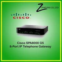 Cisco SMB SPA8000 - IP Analog Gateway, 8-Port FXS RJ-11 + 1-Port RJ-21 (50-Pin for Telco), 2-Port 10/100 Mbps (Ethernet/AUX), G.711 + T.38 Fax Over IP, QoS Support