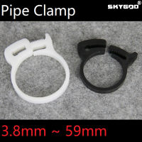 10pcs ท่อ Clamps 3.8 ~ 59 มม.สายพลาสติกน้ำท่อคลิปฤดูใบไม้ผลิตะคริวการใช้ Air ท่อคงที่เครื่องมือ-serfgfdtr