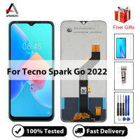 6.52 Original สำหรับ Tecno Spark Go 2022 KG5 KG5h จอแสดงผล LCD Touch Screen Digitizer Assembly 100% ทดสอบซ่อมเปลี่ยนชิ้นส่วนไม่มี Dead Pixel