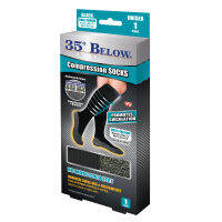 ถุงเท้า เพื่อสุขภาพ ผ้ารัดเข่า ที่รัดเข่า รัดเข่า ถุงเท้า 35 Below Compression Socks