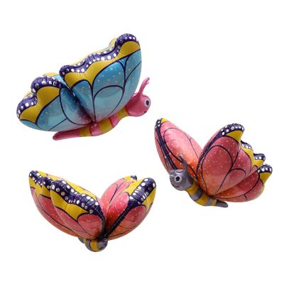 3D Large Butterfly Balloons Colorful Butterfly birthday party balloon wedding Baby Shower Decorations Aluminum Foil balloon Balloons