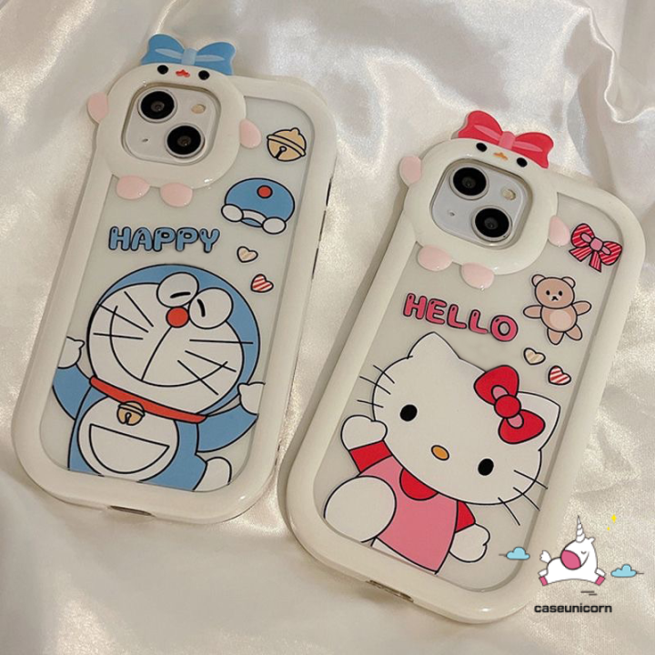 เคสโทรศัพท์-vivo-y15s-y21s-y21a-y12i-y15a-y17-y15-y21-y20s-g-y12-y11-y20-y33s-y20i-y12s-y21t-t1x-y30-y33t-y01น่ารัก-hello-kitty-doraemon-bow-knot-โทรศัพท์ป้องกันโทรศัพท์มือถือเชลล์