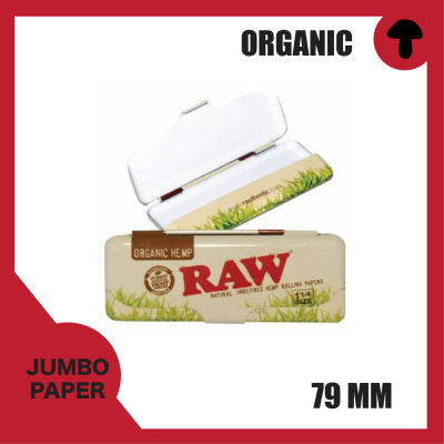 ของแท้ 100% ส่งเร็ว] กล่องเหล็ก RAW ORGANIC PAPER CASE 1 1/4