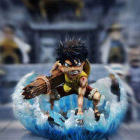 GK Top War Monkey D. Luffy Mini Light Up รุ่นของการตกแต่งรถโมเดลมือฉาก