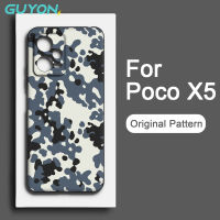 Guyon เคสนิ่มสำหรับ  เสค Xiaomi Poco X5 Pro ดีไซน์ใหม่ลายพรางดั้งเดิมซิลิโคนเหลวกันกระแทก