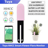 Tuya HHCC ดอกไม้ Monitor Global Version Flora Monitor Garden Care หญ้าดินน้ำความอุดมสมบูรณ์สมาร์ท Tester Sensor เครื่องตรวจจับ