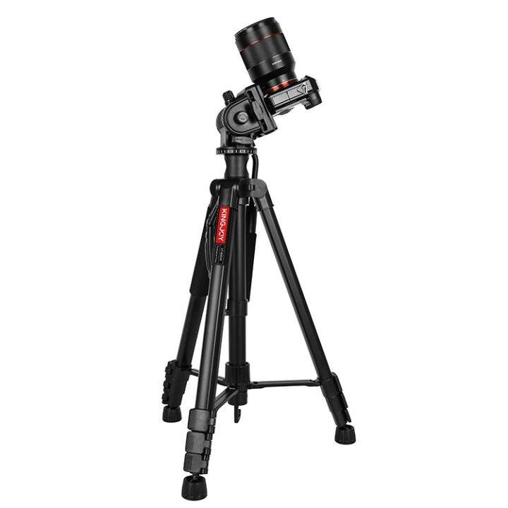 kingjoy-vt-890h6-aluminum-camera-tripod-monopod-with-360-degree-rotatable-center-ขาตั้งวัสดุเป็นอลูมิเมียมแข็งแรงทนทาน-รองรับการใช้งานกับกล้องต่างๆ