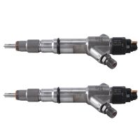 2PCS Crude Oil Fuel Injector Nozzle Diesel Injector Fuel Injector for Yuchai YC6J 0445 120 379 0445120379