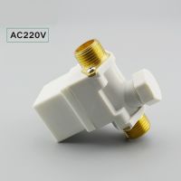 AC 220V Water Air N/C Normally Closed Open Pressure Solenoid Valve 1/2 Electric Solenoid Valve for Garden Irrigation Tool