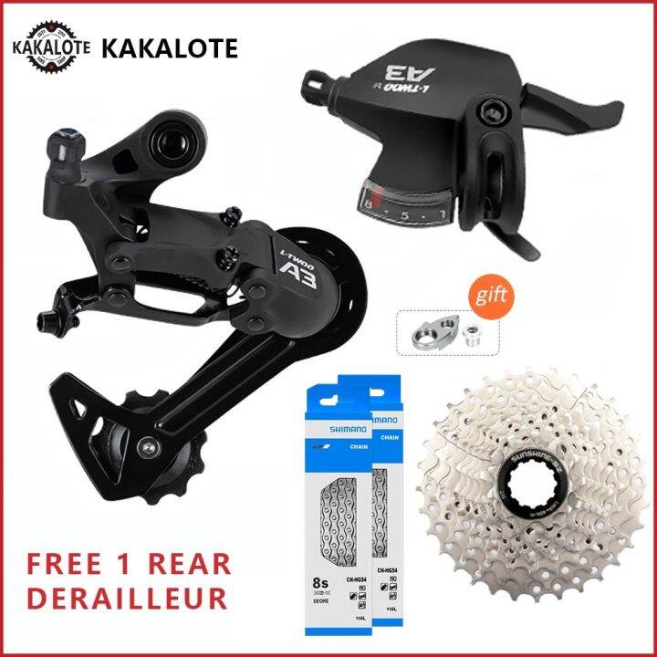 Delicious LTWOO A3 Elite Groupset 1X8 Speed A3 Shifter 8Speed shift ...