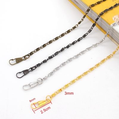 【CC】 Metal Chain Purse Shoulder for Replace Crossbody chain Accessories 0.3cm wide