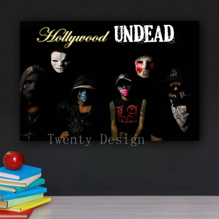 hollywood-undead-singer-โปสเตอร์ผ้าใบตกแต่ง-art-and-wall-art-ภาพพิมพ์ครอบครัวสมัยใหม่ห้องนอน-decor-โปสเตอร์-popular-home-decor