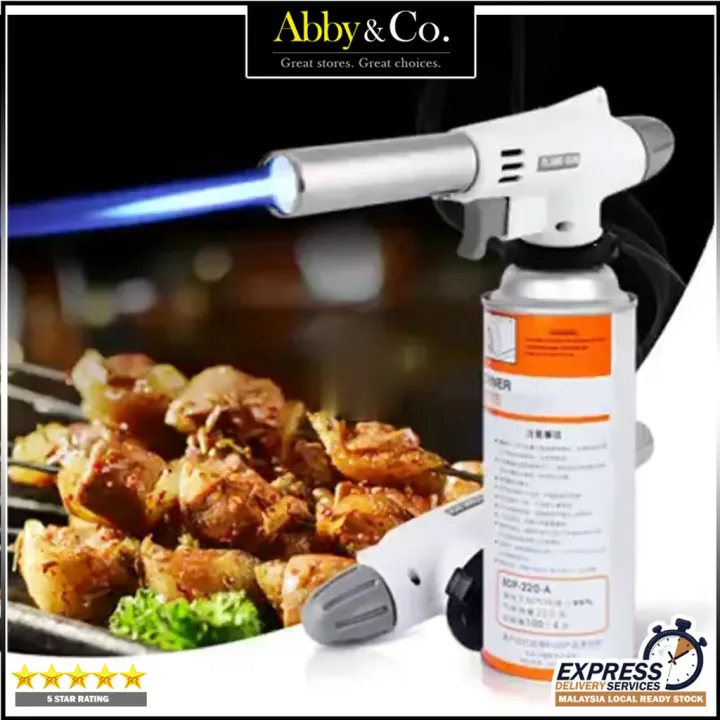 Abby & Co Camping Gas Multipurpose Torch Butane Burner Welding Fire ...