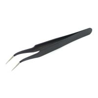 【Ready to ship】Replacement Founder JIAFA JF-604 Curved Tip Tweezers (Black) good quality