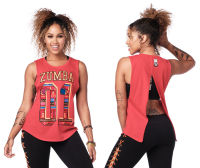 Zumba 01 Open Back Tank (เสื้อกล้ามออกกำลังกายซุมบ้า)