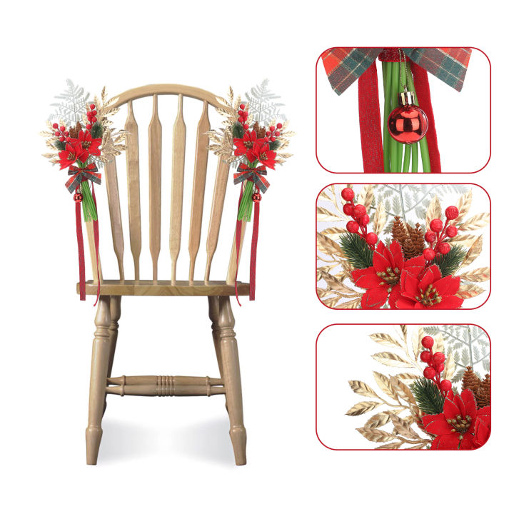 p7tjd-เก้าอี้คริสต์มาส39ซม-ดอกไม้ประดิษฐ์สำหรับตกแต่งตกแต่งคริสต์มาสสีแดงขนาดใหญ่