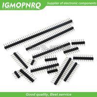 10PCS / lot 2.0MM แถวเดียวตรงชาย PIN HEADER 2MM 1X2/3/4/5/6/7/40 PIN Strip Connector Socket 8p / 10p / 15p / 40p