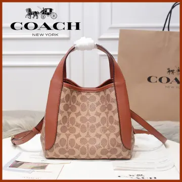 Coach Ladies Hadley Hobo 21 Bag In Dusty Pink 78800 - Handbags