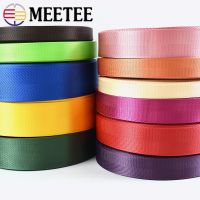 【YD】 10Meters Meetee 20-50mm Webbing Band Tape Sewing Bias Luggage Binding Trims Accessories