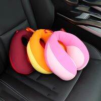 ZZOOI Air Cushion Newbron For Kids Neck Pillow Gift Head Support Car Headrest Portable Sleeping U Shape Travel Accessories Home