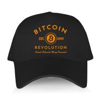 QLIZ 【In stock】Men  brand cap outdoor sport bonnet Adjustable BITCOIN EST 2009  Funny Design Baseball Caps sunmmer Snapback Hat