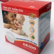 HCMMiếng lót thấm sữa Akido  hộp 24 miếng