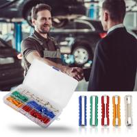 200pcs Ceramic Continental Fuses Torpedo Bullet Fuse Classic Car Fuse Kit Electrical Circuitry Parts