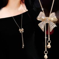 【DT】hot！ Wholesale New Fashion Jewelry Necklace Bow Ladies Decorations Pendants Choker 2022