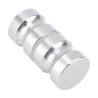 Double Sided Shower Glass Door Knob 304 Stainless Steel Door Knob Cabinet Handle for Furniture Hardware Accessories