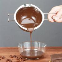 หม้อตุ๋นช็อคโกแลตสแตนเลส ละลายช็อคโกแลต ละลายเนย ขนาด 600 ml.