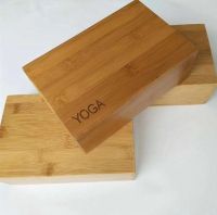 【ATG】 Yoga Block Bamboo Non Slip Handstand Stings Workout Gymnastics Training Brick For Yoga