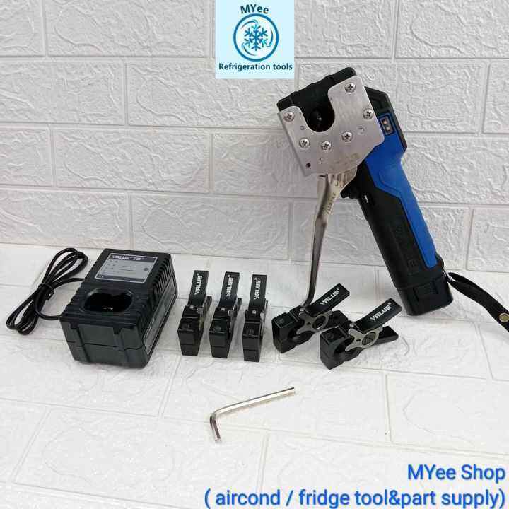 Refrigeration tube flaring portable battery Value flare nut tool Anti