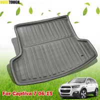 สำหรับ Chevrolet Captiva Boot กระเป๋าเดินทางถาด Cargo Mat ด้านหลัง2006-2017 Liner Pad 2007 2009 2010 2011 2012 2014 2015 2016