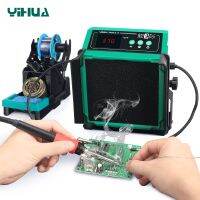 YIHUA 948DQ-III Digit Display Multiple Function Helping Hand Smoke Absorb Soldering Iron Fume Extracting Soldering Station