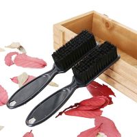 Fade Brush Comb Scissors Cleaning Brush Barber Shop Skin Fade Vintage Oil Head Shape Carving Cleaning Brush Beard Comb M01