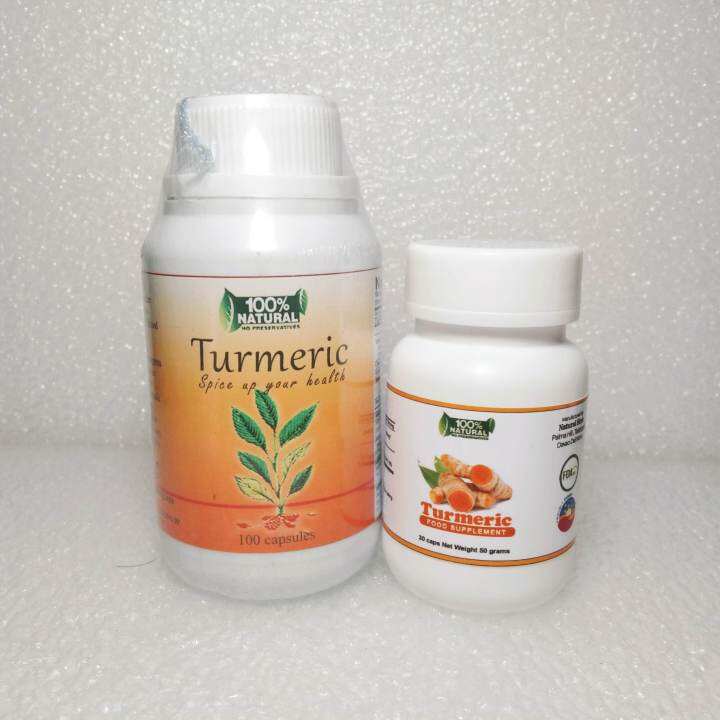 Turmeric Food Supplement Original Healthy Liver Prostate Skin Natural