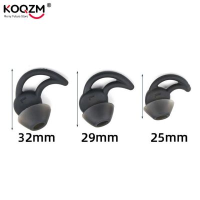 3 Pairs Silicone Earbud Tips Eartips Ear Plug Set Replacement For BOSE QC20 QC30 Soundsport Wileless Earphones Accessories S/M/L Wireless Earbud Cases