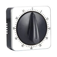 ∏ Magnetic Kitchen Timer Adsorbable Mechanical Egg Timer Made Of Stainless Steel For Cooking Baking