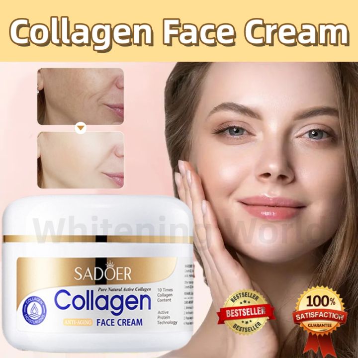 100g Collagen Face Cream Whitening Brightening Cream Concealer Cream ...