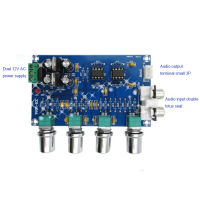 1ชิ้นแผงวงจรขยายเสียงสำหรับเวทีด้านหน้าปรับความดังเสียง XH-M164 NE5532โมดูลสูงและต่ำแผงเวทีด้านหน้า